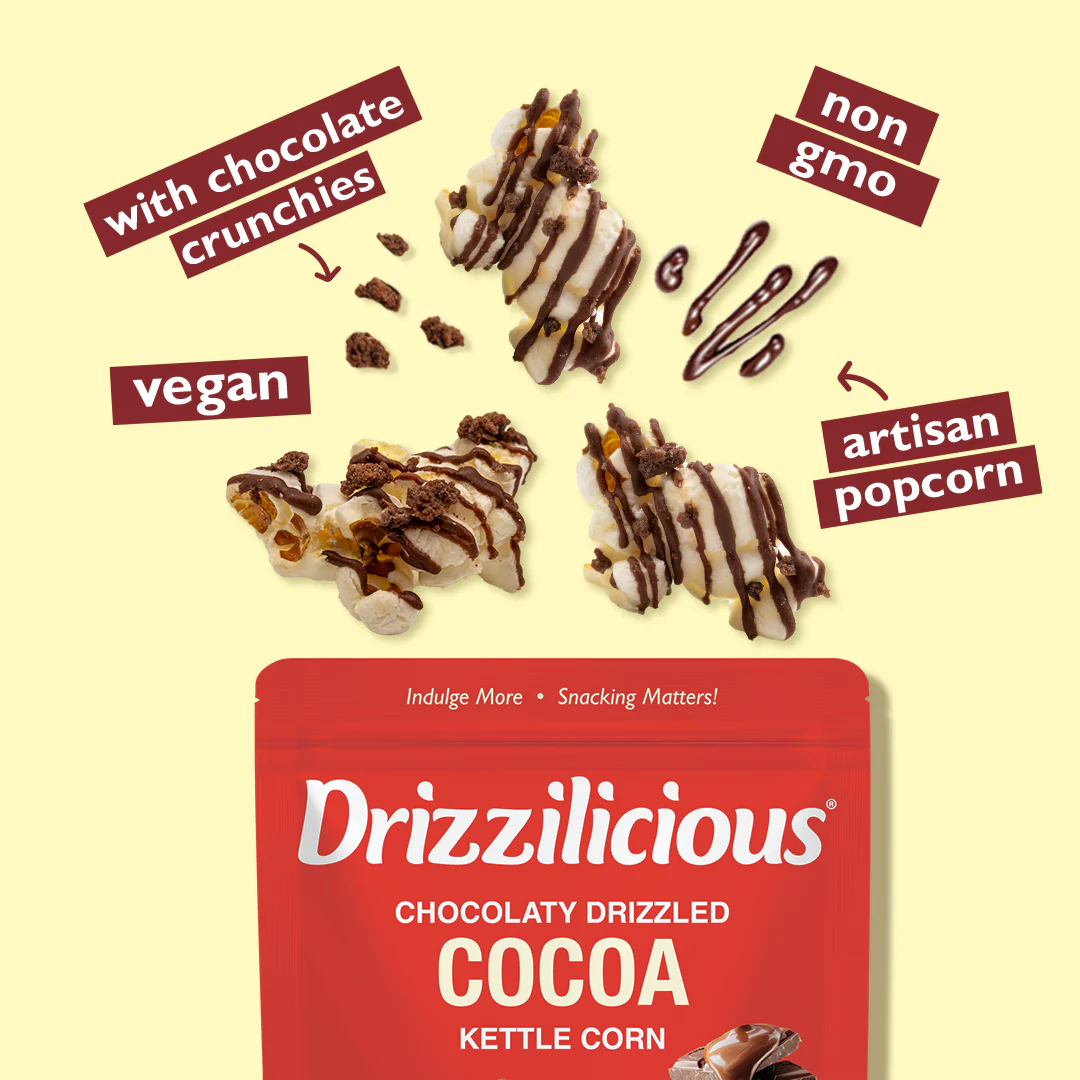 Variety Pack 4 Flavor Chocolaty Drizzled Kettle Corn 4.5 oz - Image 5